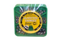 Грузила Sensas OLIVETTE PM оливка маленькие набор